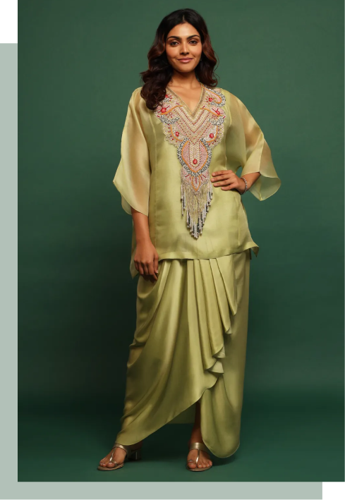 draped draped